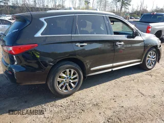 2015 Infiniti QX60 with VIN 5N1AL0MM0FC546745, listed as a IAAI auction lot 42097316 with 181,814 mi miles. Bid and sale history available at carsss.com. Image 4.