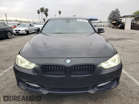 2014 BMW 3 Series 328i with VIN WBA3C1C58EK111681, listed as a Copart auction lot 55114435 with 167,874 mi miles and Clean Title. Bid and sale history available at carsss.com. Image 5.