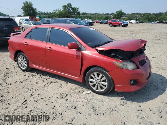 2010 Toyota Corolla with VIN 2T1BU4EE0AC444091, listed as a Copart auction lot 60593595 with 179,227 mi miles and Salvage title. Bid and sale history available at DreamBid. Image 4.