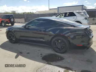 2017 Ford Mustang V6 with VIN 1FA6P8AMXH5270802, listed as a Copart auction lot 45638515 with 127,263 mi miles and Salvage title. Bid and sale history available at DreamBid. Image 2.