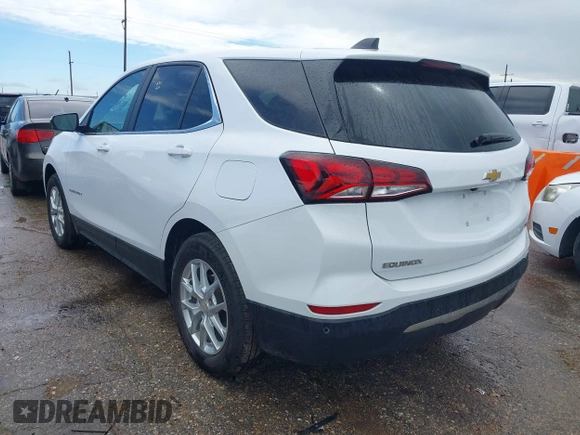 2024 Chevrolet Equinox LT with VIN 3GNAXKEG3RL323001, listed as a IAAI auction lot 42626909 with 31,944 mi miles and . Bid and sale history available at DreamBid. Image 3.