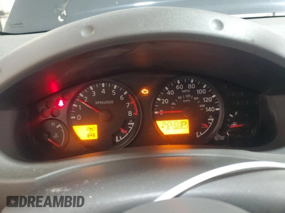 2012 Nissan Frontier Pro-4X with VIN 1N6AD0EV4CC422656, listed as a Copart auction lot 60454985 with 152,535 mi miles and Salvage title. Bid and sale history available at DreamBid. Image 9.