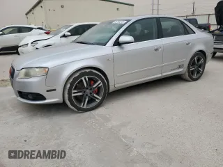 2008 Audi A4 2.0T with VIN WAUDF78E78A116887, listed as a Copart auction lot 46755275 with 197,402 mi miles and Clean Title. Bid and sale history available at carsss.com. Image 1.