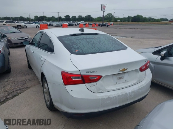 2016 Chevrolet Malibu LS with VIN 1G1ZB5ST2GF342667, listed as a IAAI auction lot 42395723 with 221,973 mi miles and . Bid and sale history available at DreamBid. Image 3.
