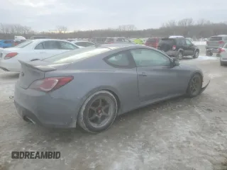 2016 Hyundai Genesis Coupe 3.8L Base with VIN KMHHT6KJ3GU134244, listed as a Copart auction lot 88579165 with 89,056 mi miles and Salvage title. Bid and sale history available at DreamBid. Image 3.