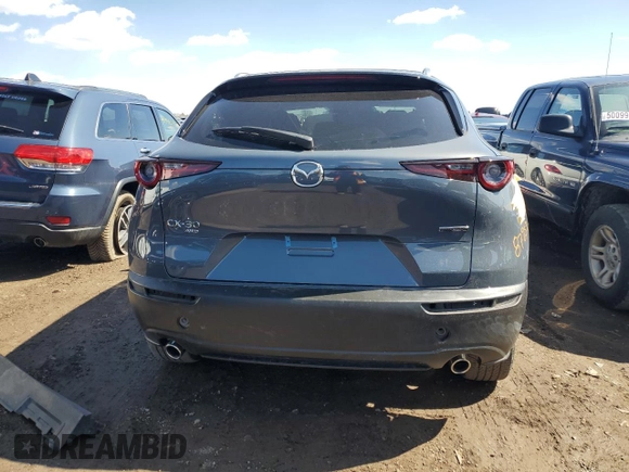 2024 Mazda CX-30 S Preferred with VIN 3MVDMBCM5RM636082, listed as a Copart auction lot 50178385 with 5,005 mi miles and Salvage Title. Bid and sale history available at DreamBid. Image 6.