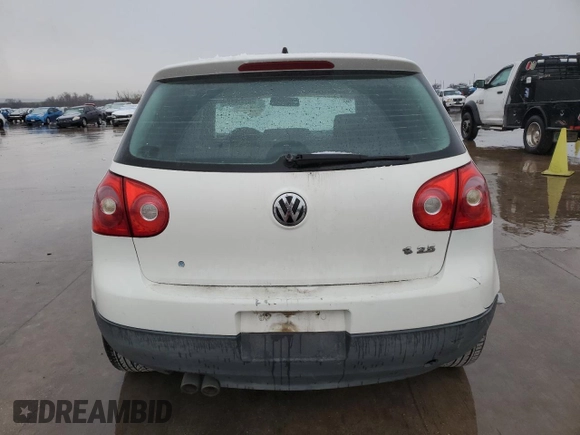 2007 Volkswagen Rabbit with VIN WVWDR71K27W243915, listed as a Copart auction lot 87375394 with 157,945 mi miles and Clean title. Bid and sale history available at DreamBid. Image 6.