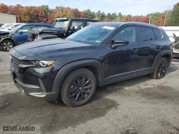 2024 Mazda CX-50 2.5 S Premium Package with VIN 7MMVABDMXRN191406, listed as a Copart auction lot 74772714 with 11,428 mi miles and Salvage Title. Bid and sale history available at carsss.com. Image 1.
