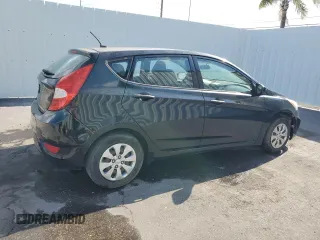 2017 Hyundai Accent SE with VIN KMHCT5AE7HU355551, listed as a Copart auction lot 53730375 with 128,416 mi miles and Clean Title. Bid and sale history available at DreamBid. Image 3.