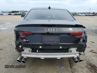 2018 Audi S4 Premium Plus with VIN WAUB4AF46JA143542, listed as a Copart auction lot 74772824 with 57,687 mi miles and Salvage Title. Bid and sale history available at carsss.com. Image 6.