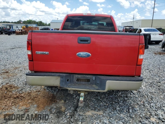 2007 Ford F-150 XLT with VIN 1FTPX14V57KD15977, listed as a Copart auction lot 60962885 with 156,570 mi miles and Salvage title. Bid and sale history available at DreamBid. Image 6.
