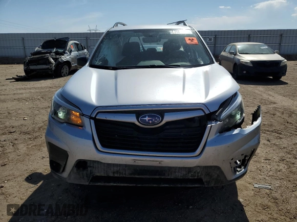 2021 Subaru Forester with VIN JF2SKADC2MH584181, listed as a Copart auction lot 55458855 with 52,148 mi miles and Salvage title. Bid and sale history available at DreamBid. Image 5.