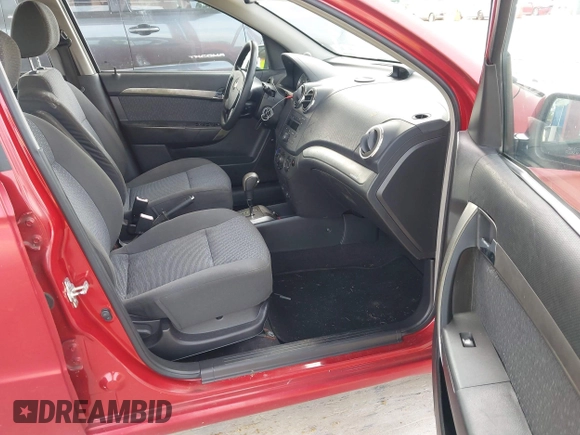 2007 Chevrolet Aveo LT with VIN KL1TG566X7B153881, listed as a IAAI auction lot 42626501 with 122,555 mi miles and . Bid and sale history available at DreamBid. Image 5.