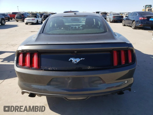 2017 Ford Mustang EcoBoost with VIN 1FA6P8TH9H5295254, listed as a Copart auction lot 49554515 with 110,464 mi miles and Salvage Title. Bid and sale history available at carsss.com. Image 6.