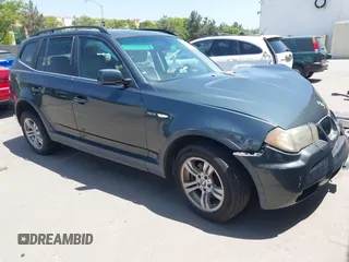 2006 BMW X3 3.0i z VIN WBXPA93486WG87612, wystawiony jako IAAI lot #42354365 z przebiegiem 130 030 mil mil oraz . Historia ofert i sprzedaży dostępna na DreamBid. Obrazek 1.