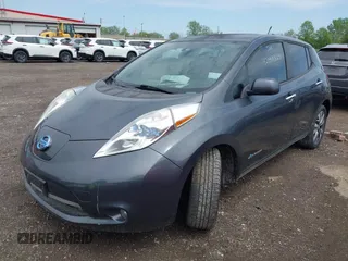 2013 Nissan LEAF SL with VIN 1N4AZ0CP5DC404439, listed as a IAAI auction lot 42098825 with 73,254 mi miles and . Bid and sale history available at DreamBid. Image 2.