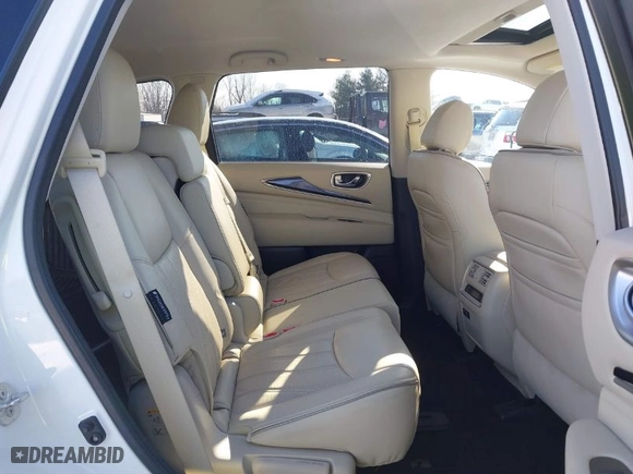 2020 Infiniti QX60 LUXE with VIN 5N1DL0MM0LC535835, listed as a IAAI auction lot 41226329 with 58,285 mi miles. Bid and sale history available at carsss.com. Image 8.