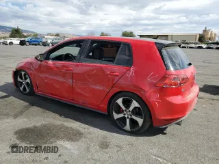 2016 Volkswagen Golf GTI SE with VIN 3VW5T7AU2GM016597, listed as a Copart auction lot 72164374 with 61,789 mi miles and Non Repairable. Bid and sale history available at carsss.com. Image 2.