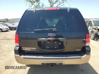 2003 Ford Expedition Eddie Bauer z VIN 1FMFU18L43LA54905, wystawiony jako Copart lot #56218915 z przebiegiem 129 587 mil mil oraz Czysty tytuł • Clean title. Historia ofert i sprzedaży dostępna na DreamBid. Obrazek 6.