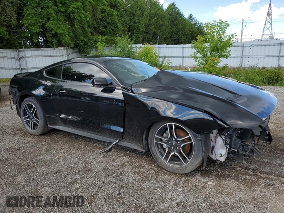 2020 Ford Mustang EcoBoost with VIN 1FA6P8TH9L5148926, listed as a Copart auction lot 58196834 with Not Provided miles and Salvage Title. Bid and sale history available at carsss.com. Image 4.