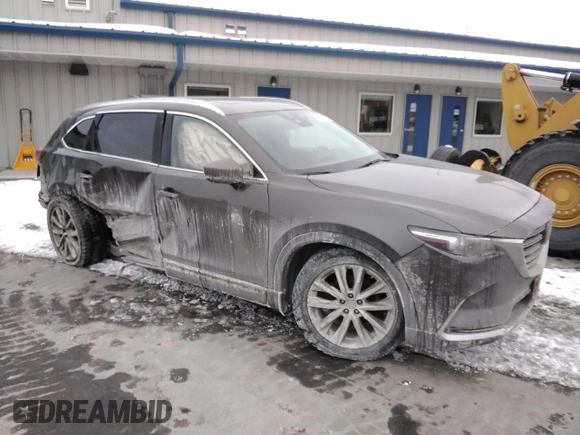 2019 Mazda CX-9 Grand Touring with VIN JM3TCBDY0K0329890, listed as a Copart auction lot 43193335 with 160,457 mi miles and Salvage Title. Bid and sale history available at carsss.com. Image 4.