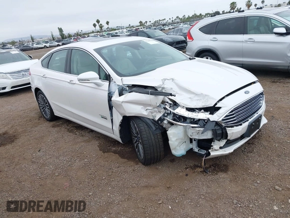 2017 Ford Fusion Titanium with VIN 3FA6P0SU2HR379834, listed as a IAAI auction lot 42440382 with 55,646 mi miles and . Bid and sale history available at DreamBid. Image 1.