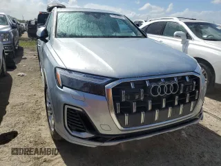 2025 Audi Q7 with VIN WA1AVBF7XSD004391, listed as a Copart auction lot 77033584 with 1,313 mi miles and Non repairable. Bid and sale history available at DreamBid. Image 5.