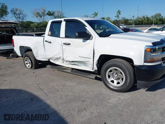 2018 Chevrolet Silverado 1500 Work Truck with VIN 1GCRCNEH2JZ241811, listed as a IAAI auction lot 42040230 with 59,597 mi miles. Bid and sale history available at carsss.com. Image 6.