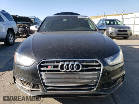 2013 Audi S4 Premium Plus with VIN WAUDGAFL3DA210965, listed as a Copart auction lot 73223084 with 92,960 mi miles and Salvage Title. Bid and sale history available at carsss.com. Image 5.