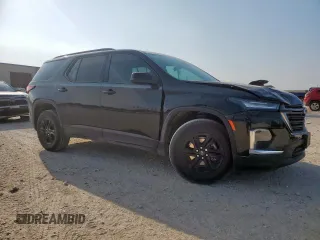 2023 Chevrolet Traverse LS with VIN 1GNERFKW2PJ312848, listed as a Copart auction lot 60497505 with 52,104 mi miles and Salvage title. Bid and sale history available at DreamBid. Image 4.