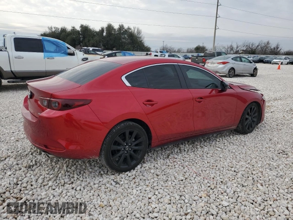 2024 Mazda Mazda3 Sedan 2.5 S Select Sport with VIN 3MZBPABM8RM406853, listed as a Copart auction lot 45155385 with 16,281 mi miles and Salvage Title. Bid and sale history available at carsss.com. Image 3.