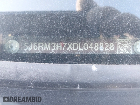 2013 Honda CR-V EX-L with VIN 5J6RM3H7XDL048828, listed as a IAAI auction lot 41843054 with 106,602 mi miles and . Bid and sale history available at DreamBid. Image 9.