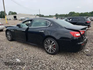 2018 Maserati Quattroporte S Q4 with VIN ZAM56YRA8J1280031, listed as a Copart auction lot 64515353 with 0 mi miles. Bid and sale history available at carsss.com. Image 2.