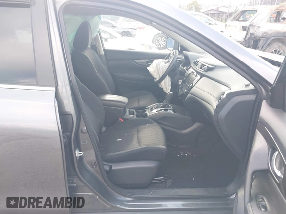 2019 Nissan Rogue SV with VIN 5N1AT2MV7KC701886, listed as a IAAI auction lot 40798587 with 51,491 mi miles and . Bid and sale history available at carsss.com. Image 5.