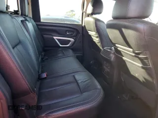 2017 Nissan Titan XD SL with VIN 1N6AA1F46HN502041, listed as a Copart auction lot 81795114 with 109,176 mi miles and Salvage Title. Bid and sale history available at carsss.com. Image 11.
