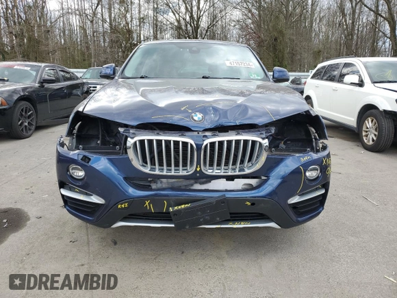 2016 BMW X4 xDrive28i with VIN 5UXXW3C57G0R22960, listed as a Copart auction lot 47157234 with 100,776 mi miles. Bid and sale history available at carsss.com. Image 5.