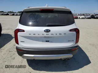 2020 Kia Telluride EX with VIN 5XYP3DHC6LG085291, listed as a Copart auction lot 60754565 with 7,695 mi miles and Salvage title. Bid and sale history available at DreamBid. Image 6.