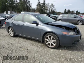 2004 Acura TSX w/Navigation with VIN JH4CL96944C038221, listed as a Copart auction lot 52618785 with 240,947 mi miles and Salvage Title. Bid and sale history available at carsss.com. Image 4.
