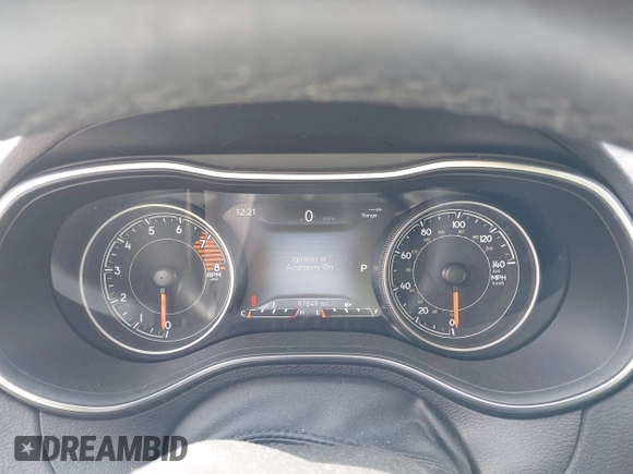 2019 Jeep Cherokee Trailhawk Elite with VIN 1C4PJMBX4KD351261, listed as a IAAI auction lot 41944727 with 97,849 mi miles. Bid and sale history available at carsss.com. Image 7.
