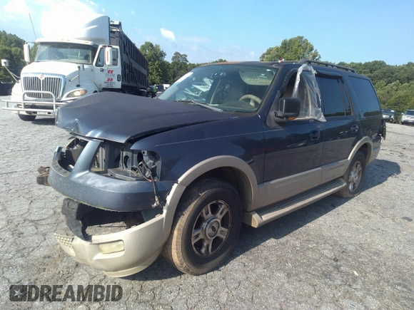 2005 Ford Expedition Eddie Bauer with VIN 1FMPU17555LA63851, listed as a IAAI auction lot 36265440 with Not provided miles and . Bid and sale history available at DreamBid. Image 2.