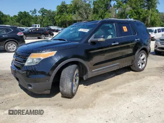 2012 Ford Explorer Limited with VIN 1FMHK8F87CGA13666, listed as a Copart auction lot 52298365 with 119,094 mi miles and Salvage Title. Bid and sale history available at DreamBid. Image 1.