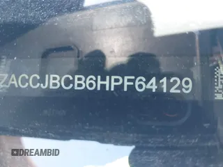 2017 Jeep Renegade Trailhawk с VIN ZACCJBCB6HPF64129, выставлен на аукционе IAAI как лот 42435742 с пробегом 74 975 миль миль и . История ставок и продаж доступна на DreamBid. Изображение 20.