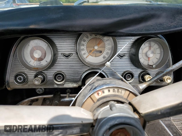 1959 Ford Thunderbird with VIN H9YJ108747, listed as a Copart auction lot 71600864 with 66,285 mi miles and Clean Title. Bid and sale history available at DreamBid. Image 9.