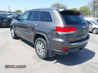2014 Jeep Grand Cherokee Limited z VIN 1C4RJFBT0EC241030, wystawiony jako IAAI lot #41851316 z przebiegiem 104 344 mil mil oraz . Historia ofert i sprzedaży dostępna na DreamBid. Obrazek 3.