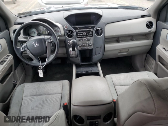2014 Honda Pilot LX with VIN 5FNYF4H26EB014993, listed as a Copart auction lot 52612835 with 177,327 mi miles and Salvage Title. Bid and sale history available at DreamBid. Image 8.
