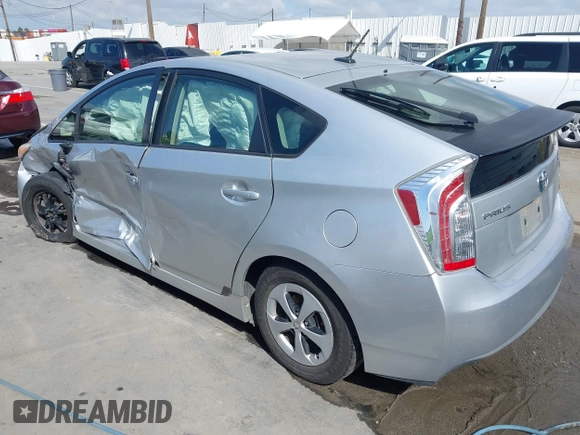 2013 Toyota Prius One with VIN JTDKN3DU8D5566683, listed as a IAAI auction lot 41946289 with 248,878 mi miles. Bid and sale history available at carsss.com. Image 3.