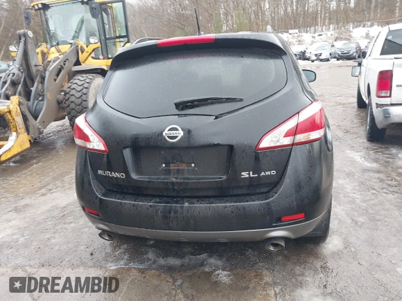 2014 Nissan Murano S with VIN JN8AZ1MW8EW517148, listed as a IAAI auction lot 41683358 with 210,034 mi miles. Bid and sale history available at carsss.com. Image 16.