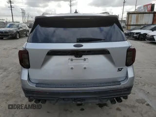 2020 Ford Explorer ST with VIN 1FM5K8GCXLGA61569, listed as a Copart auction lot 54600145 with 36,685 mi miles and Salvage Title. Bid and sale history available at carsss.com. Image 6.