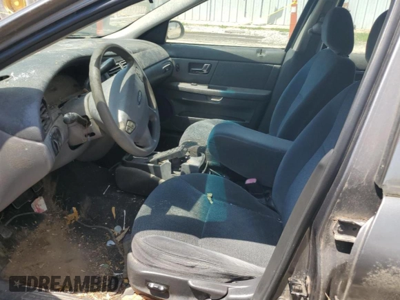 2002 Ford Taurus SES Standard with VIN 1FAFP55UX2A166740, listed as a Copart auction lot 61257665 with 170,448 mi miles and Salvage title. Bid and sale history available at DreamBid. Image 7.