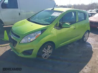 2014 Chevrolet Spark LS with VIN KL8CB6S9XEC494467, listed as a IAAI auction lot 41613485 with 112,788 mi miles. Bid and sale history available at carsss.com. Image 2.